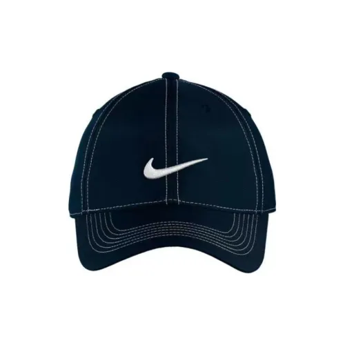 NIKE Полиэстер Бейсболка Синяя Унисекс