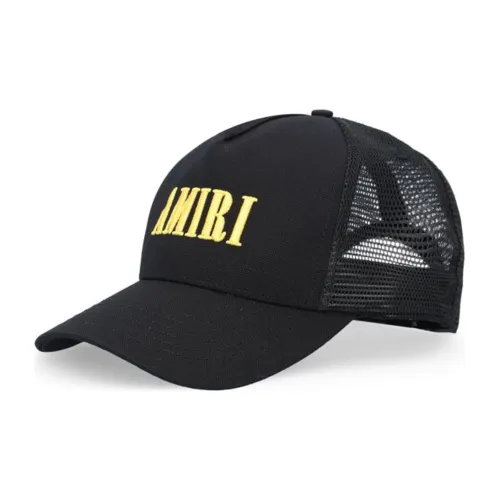 AMIRI Хлопковые кепки черные мужские