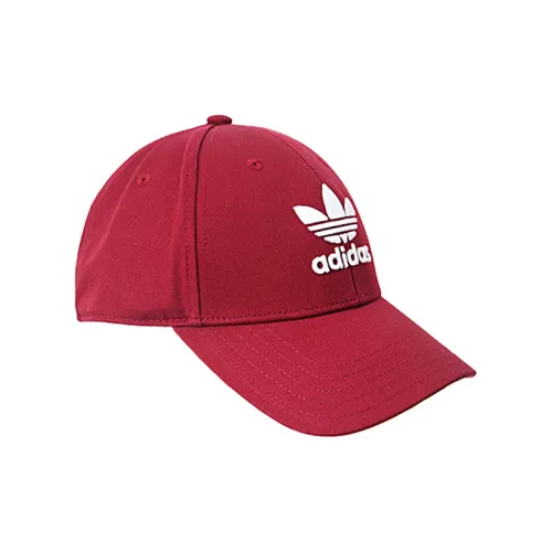 Adidas Originals Хлопковые кепки унисекс красного цвета