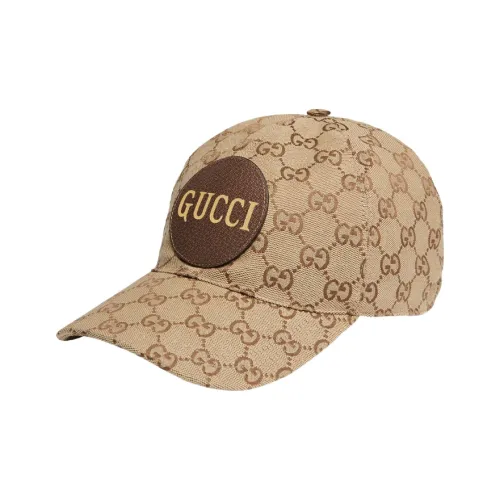 GUCCI GG Холст Кепки Унисекс Коричневый