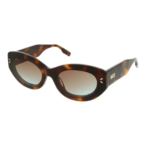 Alexander McQueen Солнцезащитные очки Гаванский Унисекс