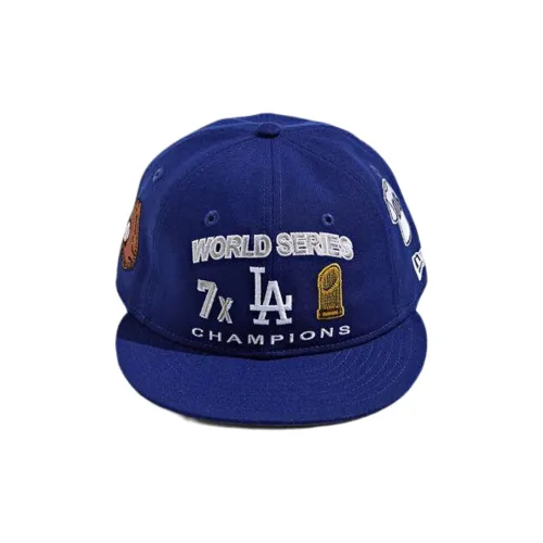 New Era Полиэстер Бейсболка Синяя Унисекс