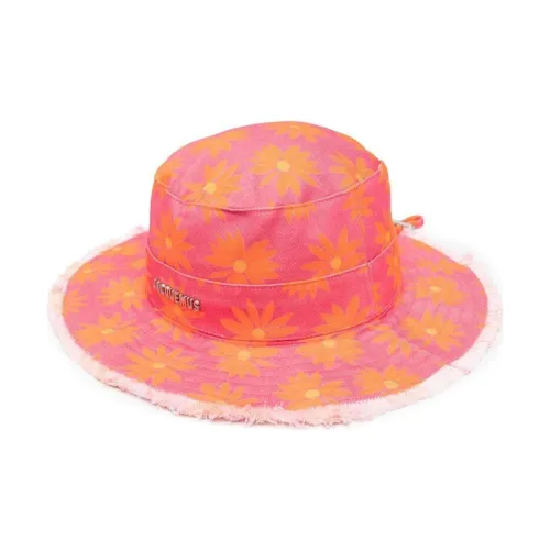 Jacquemus Cotton Bucket Hats Многоцветный Унисекс