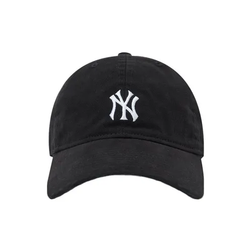 New Era Хлопковые кепки унисекс черные