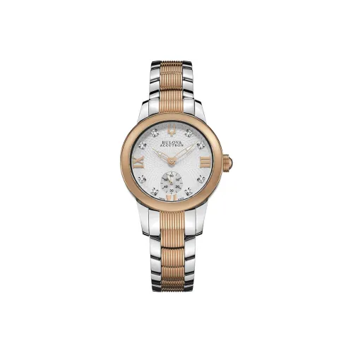 BULOVA Кварцевый Movement Женские Часы Classic Ladies' Collection 31 мм Белые