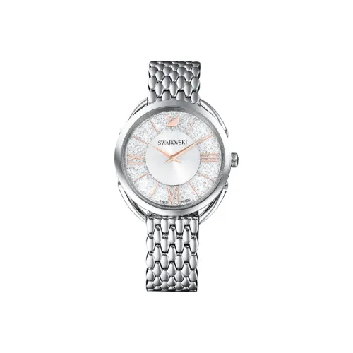 Swarovski Collection Женские часы Кварцевый механизм Ремешок из нержавеющей стали Серебристый циферблат 5455108