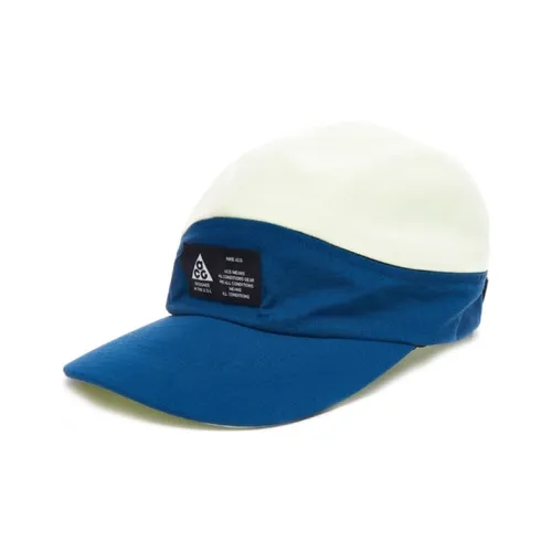 Nike Хлопковые кепки унисекс синие