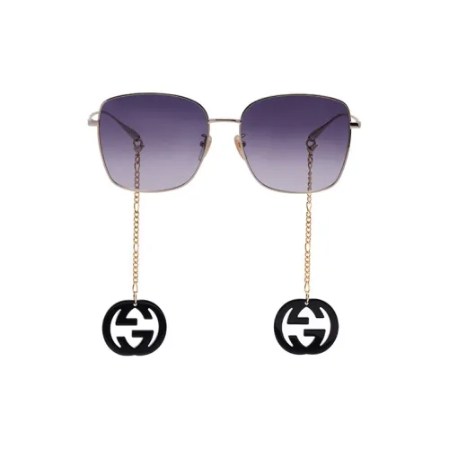 GUCCI Металл Квадратные Солнцезащитные очки Женские