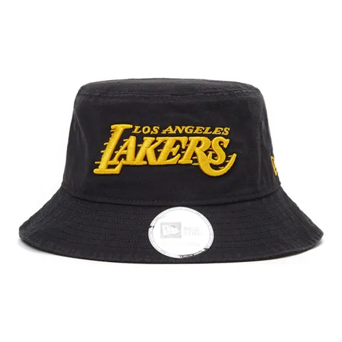 New Era Cotton Bucket Hats Унисекс Черный