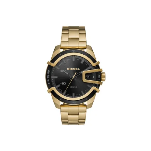 DIESEL CAGED Коллекция Darth Vader Collection Наручные часы Кварцевый механизм Стальной ремешок Черный циферблат Унисекс DZ1949