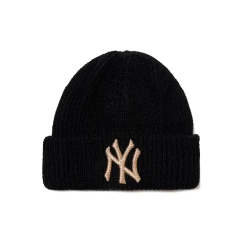 MLB Акриловые шапки-бини унисекс черного цвета