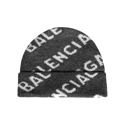 BALENCIAGA Шерстяные шапки Серый Унисекс
