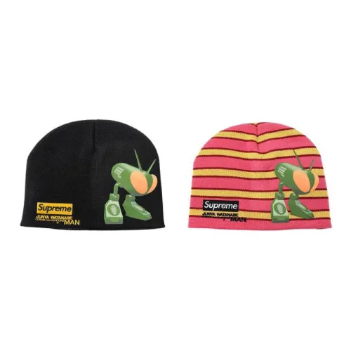 Supreme x JUNYA WATANABE Шапки-бини Унисекс Черный Розовый Желтый