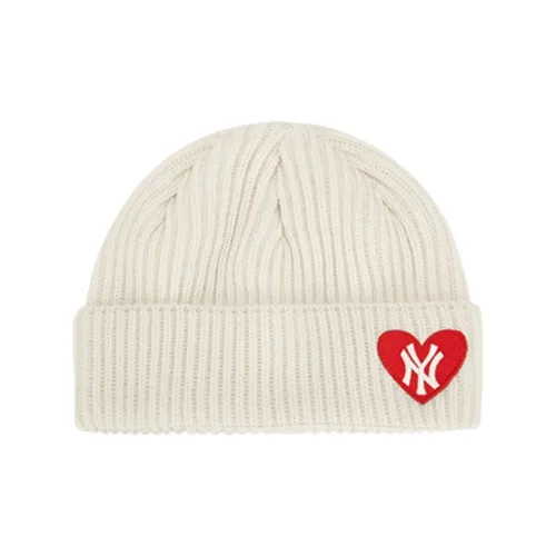 Шапки-бини MLB Base Logo Акрил Унисекс Белый