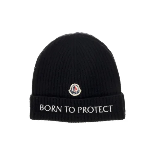 Moncler Шерстяные Шапки Черные Детские
