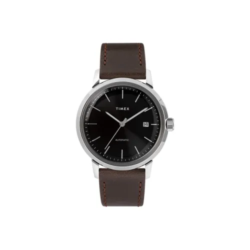 TIMEX Автоматический Механический Механизм Мужские Часы 40мм*13мм Черный