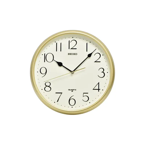 SEIKO Кварцевый механизм Полиэстер Пластик Оболочка Стена Часы Унисекс Белый QXA747G