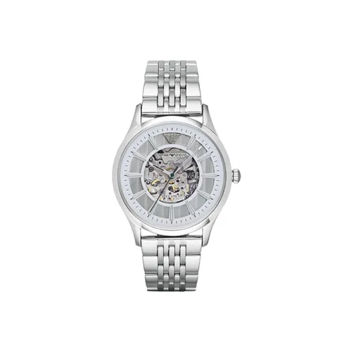 EMPORIO ARMANI Механические Мужские Часы 43мм*22мм*12мм Белый