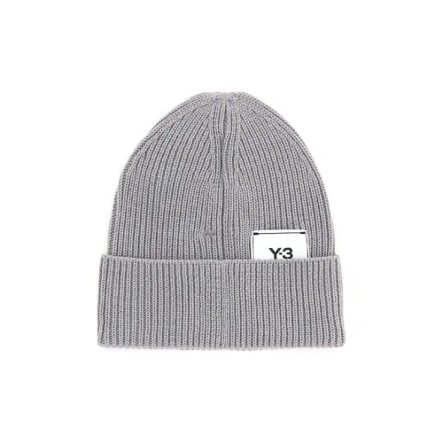 Y 3 Wool Beanies Серый Унисекс