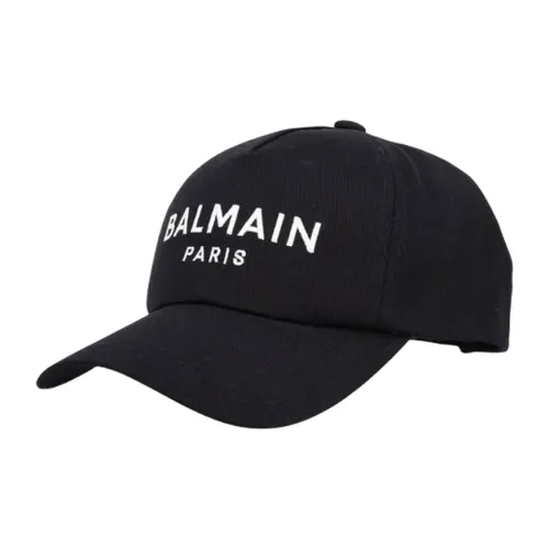 BALMAIN Хлопок Бейсболки Черный Унисекс