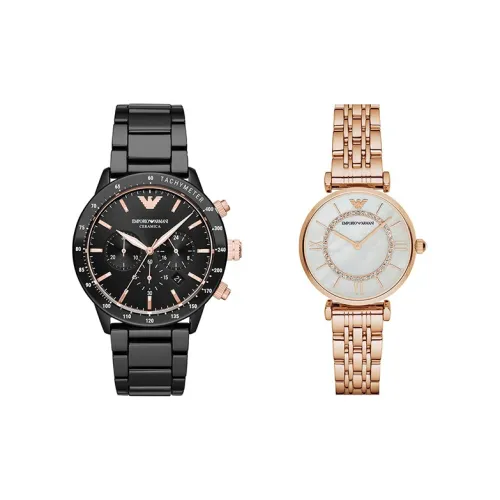 EMPORIO ARMANI Механические часы Movement унисекс, 43 мм, черный