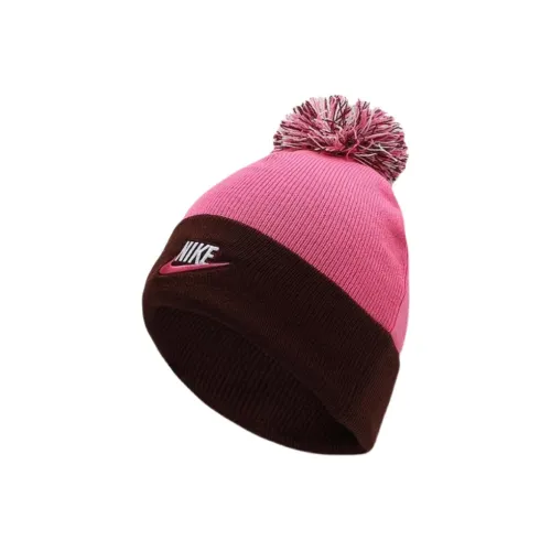 Nike Акриловые шапки-бини для детей розовые