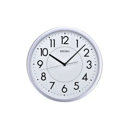 SEIKO Кварцевый механизм Полиэстер Пластик Оболочка Стена Часы Унисекс Белый QXA629S