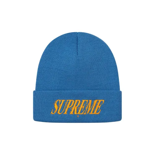 Supreme Spring Summer 2020 Collection Акриловые Шапки-бини Унисекс Черный Айвори Серый Небесно-Синий Розовый Красный Травяной Зеленый