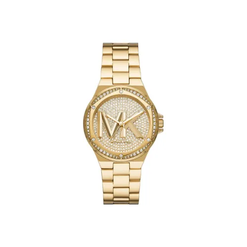 Michael Kors Кварцевый Movement Женские Lennox Часы 37 мм Золотые