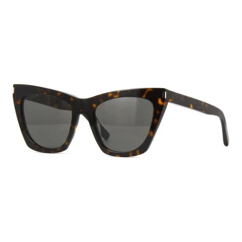 SAINT LAURENT Солнцезащитные очки Коричневый Унисекс