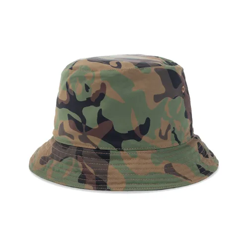 Alexander McQueen Полиамид Шляпы ведра Камуфляж Унисекс
