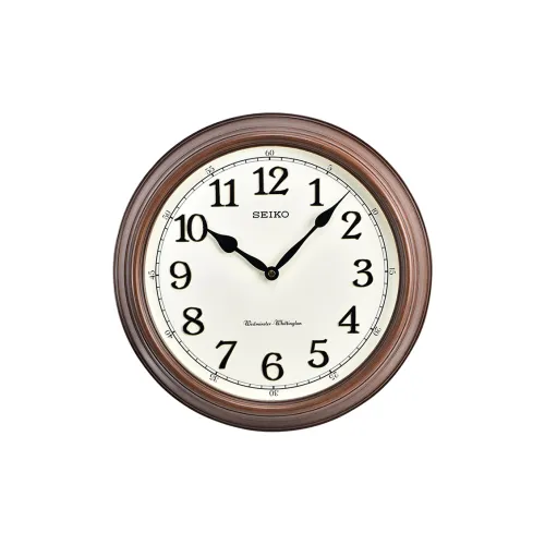 SEIKO Кварцевый механизм, унисекс, настенные часы, белый