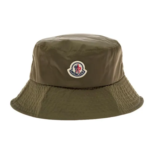 Moncler Полиамид Шляпы ведра Зеленый Унисекс
