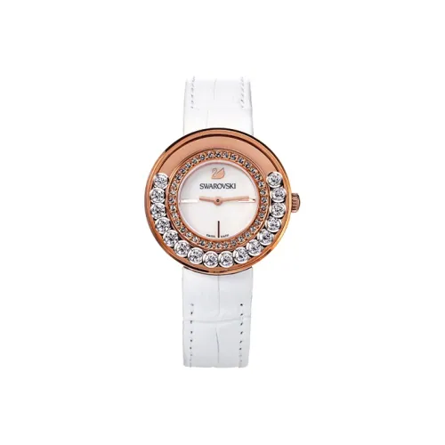 Swarovski Collection Lovely Crystals Collection Наручные часы Кварцевый механизм Ремешок из телячьей кожи