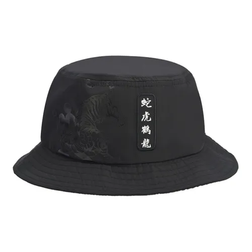 LINING Полиэстер Шляпа ведра Черный Унисекс