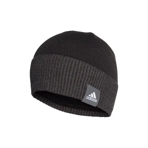 Adidas Акриловые Шапки-Бини Черно-Серые Унисекс