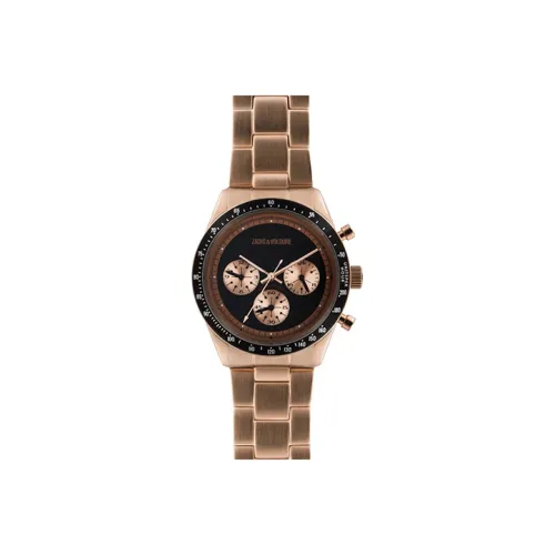 Zadig & Voltaire Кварцевый механизм Мужские часы 39 мм Черный