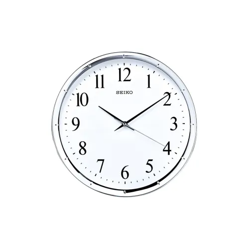 SEIKO Кварцевый механизм Стена Часы Унисекс Белый QXA417S