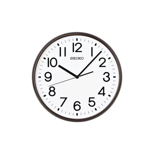 SEIKO Кварцевый механизм, унисекс, настенные часы, белый