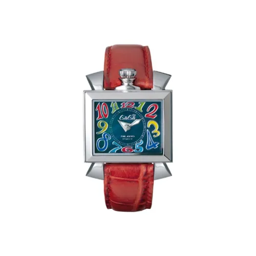 GAGA Кварцевый механизм Женские часы серии Napoleon, 35 мм, синий