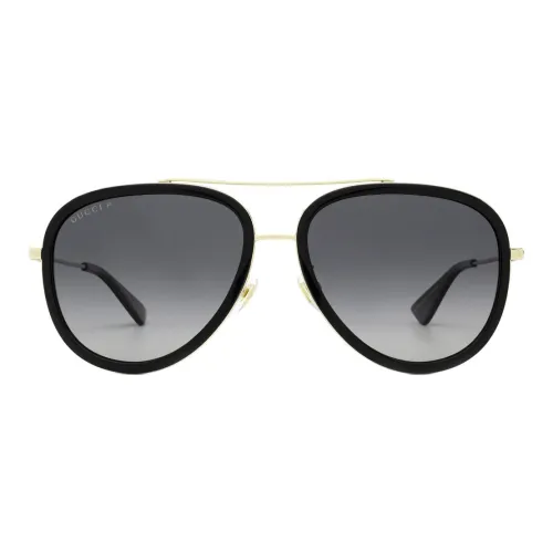 GUCCI Металл Aviator Солнцезащитные очки Женские