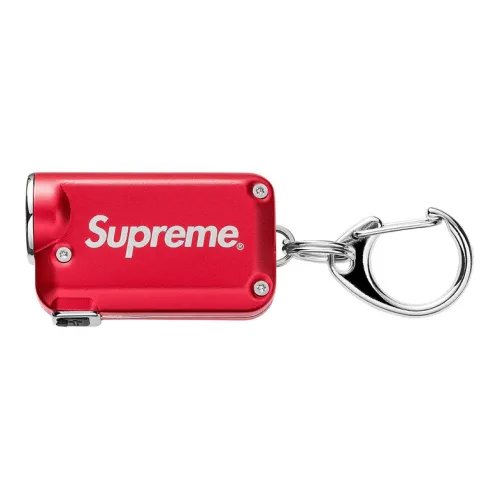 Supreme FW19 Нержавеющая сталь Брелоки Унисекс