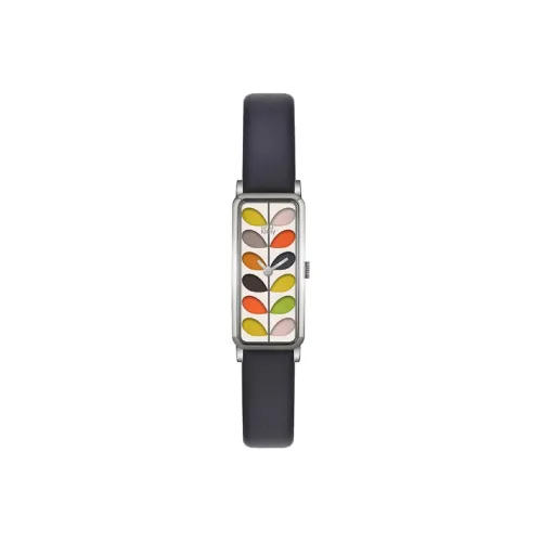ORLA KIELY Women's Watch Кварцевый механизм ремень из натуральной кожи многоцветный циферблат