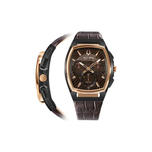 BULOVA Кварцевый механизм Мужские часы Arc Collection 42мм*42мм*11мм Кофейный