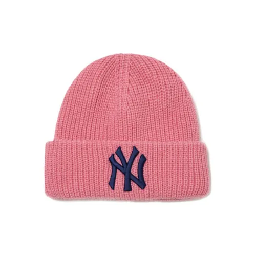 MLB Акриловые шапки-бини женские розовые
