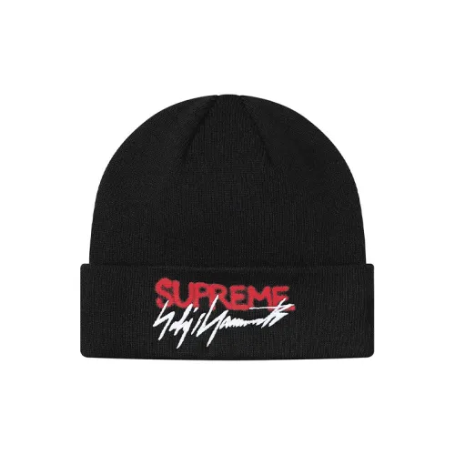 Supreme x Yohji Yamamoto X New Era Акриловые Шапки-бини Унисекс Черный Армейский Зеленый Оранжевый Красный