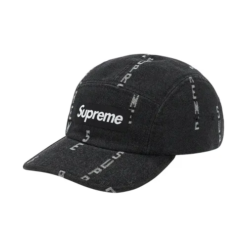 Supreme 100% хлопок Кепки Унисекс Черный Темно-коричневый Джинсовый синий