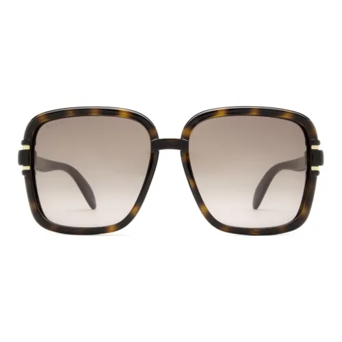 GUCCI Солнцезащитные очки Коричневый Унисекс