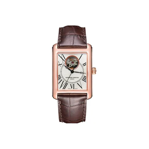 Frederique Constant Автоматический Механический Механизм Мужские Часы 34мм*10мм Серебряный