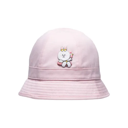 LINING Line Friends Шляпы ведра Розовый Унисекс